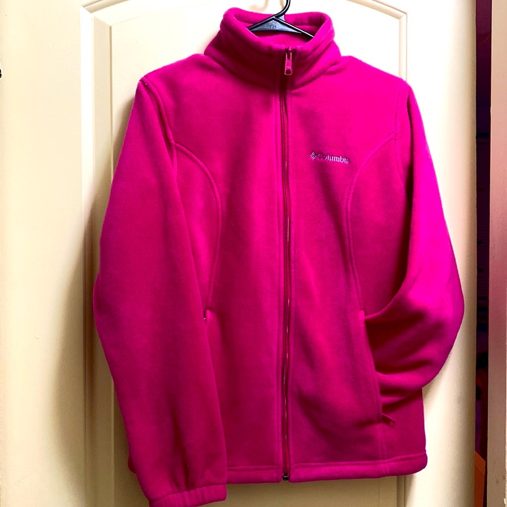 Women’s Magenta Columbia Fleece Jacket
